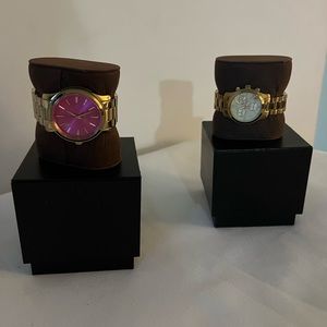 Michael Kors watches both for $60